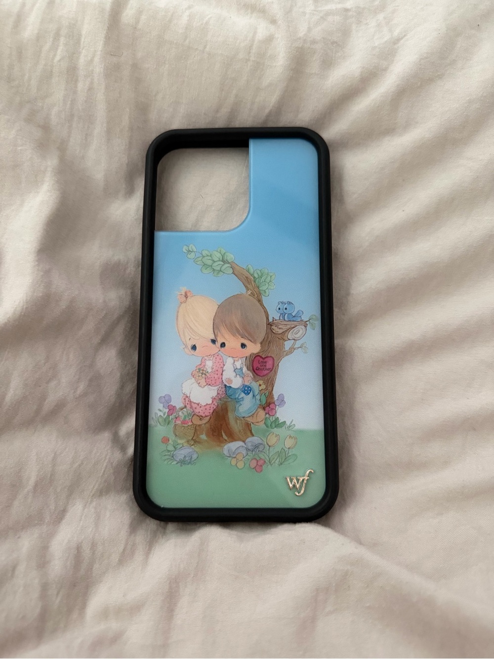 Wildflowers Blue and Green Precious Moments Phone Case